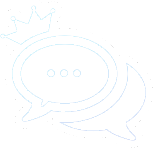 The official logo of KingsChat, a social media platform with apps on Android Play store and Apple Store
